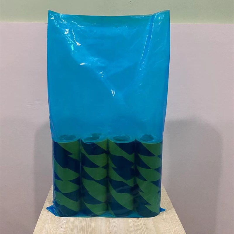 PE高压蓝色平口袋45*80塑料包装袋大号五金汽配袋子防尘防潮袋
