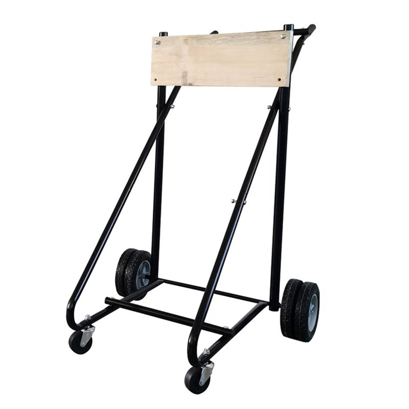 船外机小推车 引擎推进器放置支架小挂车 橡皮艇马达专用小推车