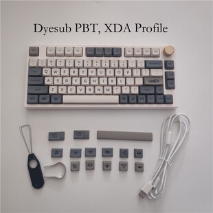 新品Keydous NJ80 Mechanical keyboard AP Model Hotswap RGB Bl