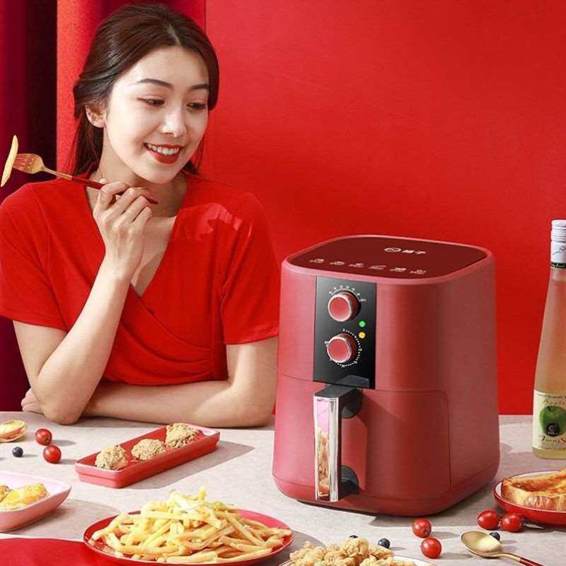 家用全自动新款触控屏幕空气电炸锅烤鸡红薯条机R超大容量多功能
