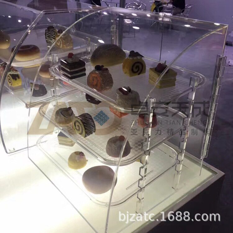 亚克力防尘罩有机玻璃展示盒陈列架来图加工定制厂家生产加工直销