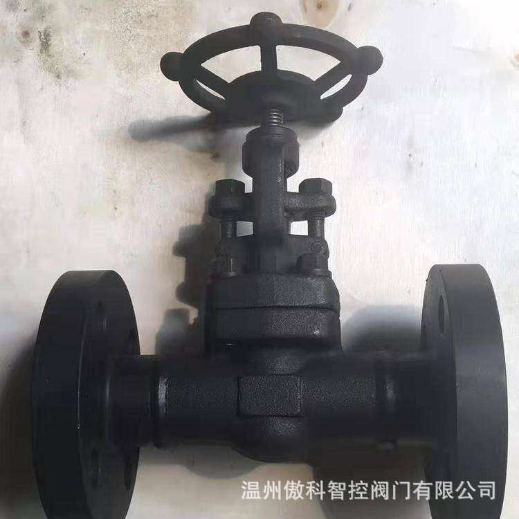 J41H-25C A105 锻钢截止阀 锻钢法兰截止阀 锻钢高温高压截止阀