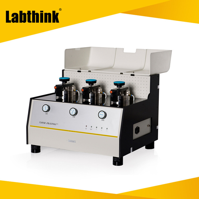 CLASSIC 216塑料片材透气性测试仪 薄膜压差法气体渗透仪济南兰光