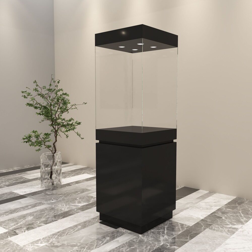 木质珠宝玉器文物展柜博物馆展台陈列柜古董玻璃展示柜产品柜
