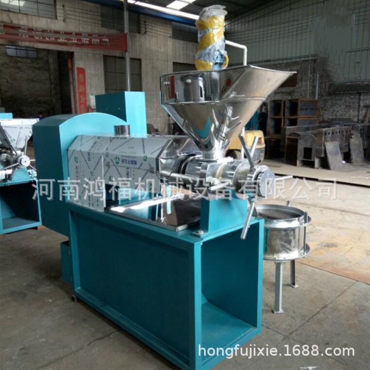 螺旋多功能大豆榨油机厂家经营小型冷榨花生油机全自动棉籽榨油机