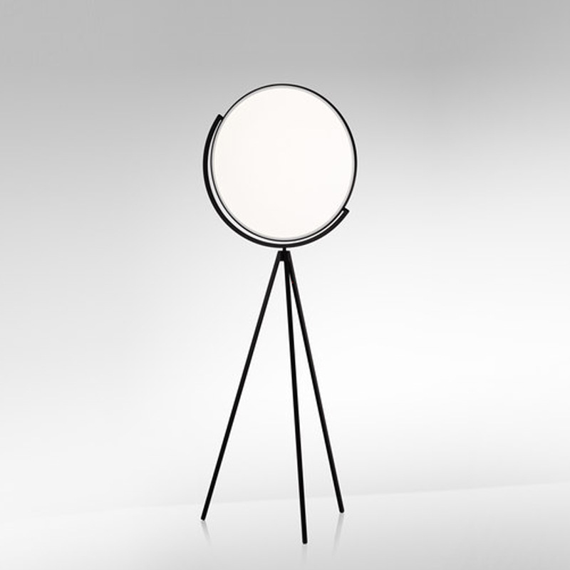 北欧简约superloon落地灯创意个性月亮地灯软装样板房设计师灯具