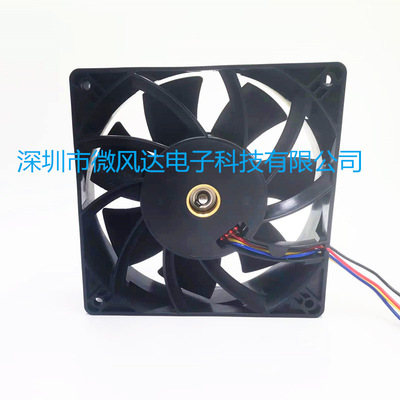 AS12012HB389B00-120x120x38mm 双滚珠 高速12038增压风扇