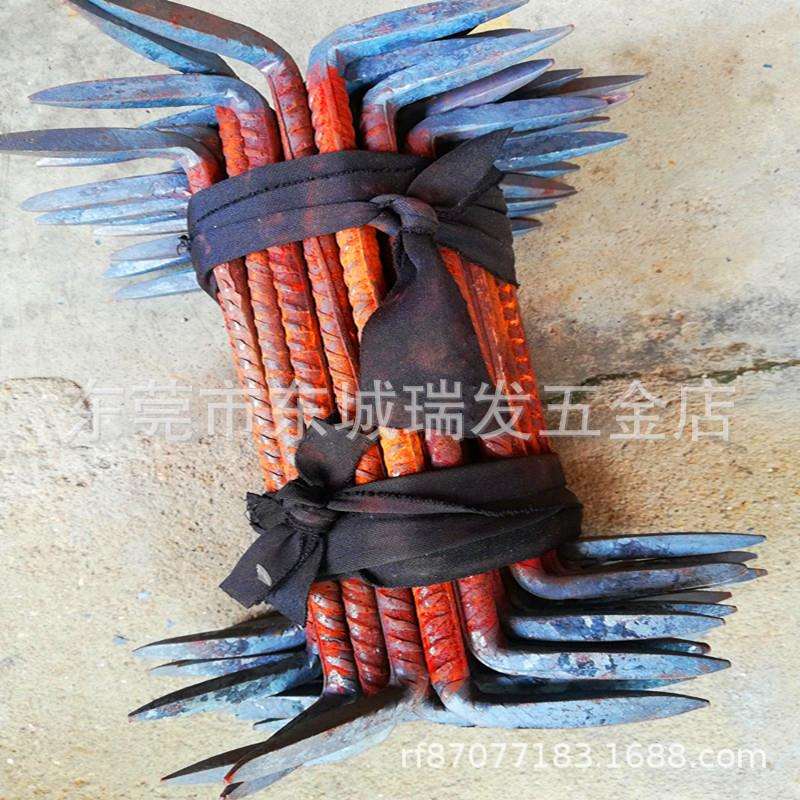 建筑工地木工蚂蟥钉扒钉船钉U型骑马钉子泥工钢筋工工具双头钉铁