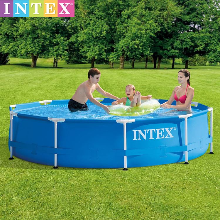 INTEX28212 支架游泳池儿童成人家庭戏水池别墅养鱼池加厚高