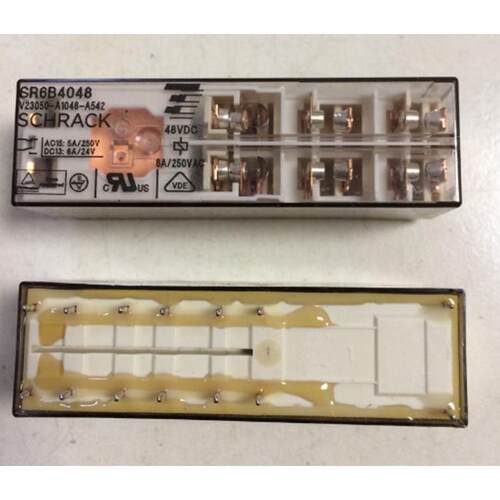 全新原装SR6B4048 进口8A 48VDC泰科V23050-A1048-A542安全继电器
