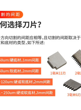 祈工QFH百格刀测试工具漆膜划格器刀片油漆附着力测试仪百格测试