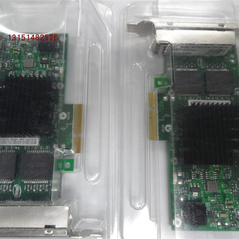 全新Intel I350-T4 PCI-E四口千兆服务器网卡 原装实物图