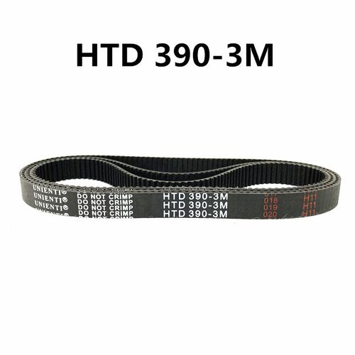 UNIENTI同步带HTD390-3M-393 396 399 402 405 408日本进口橡胶带