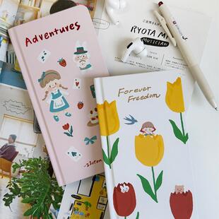 卓大王weeks手帐本周计划方格内页可爱笔记本手账学生少女心