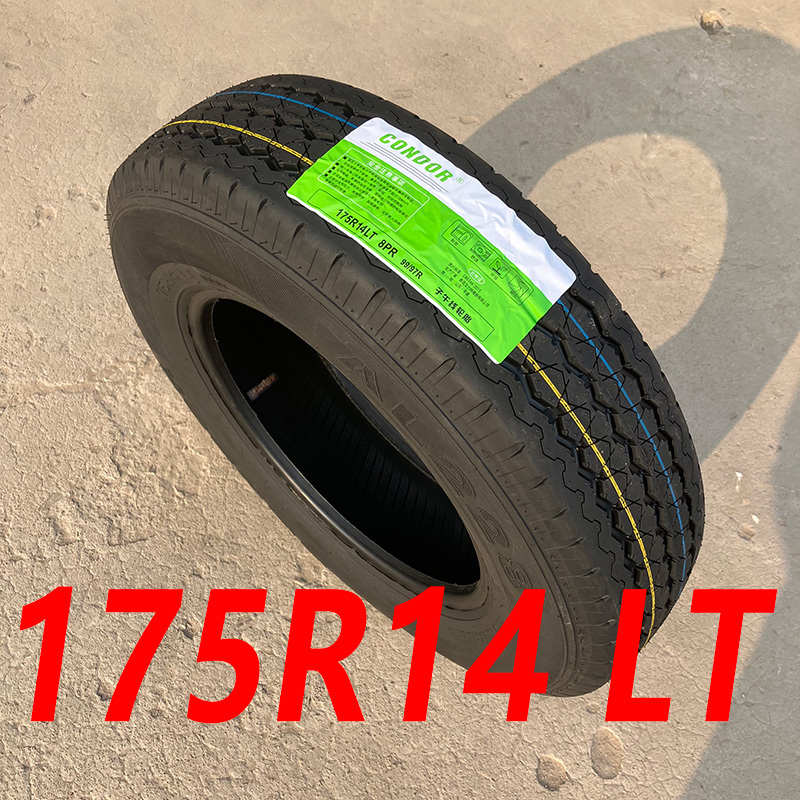 175R14LT货车轮胎适配于K70东风小康C32福田祥菱V1长安星卡新豹T3