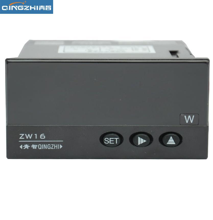 青智ZW1651盘装电量表0.2 级单相交流电压表500V数字盘面表头