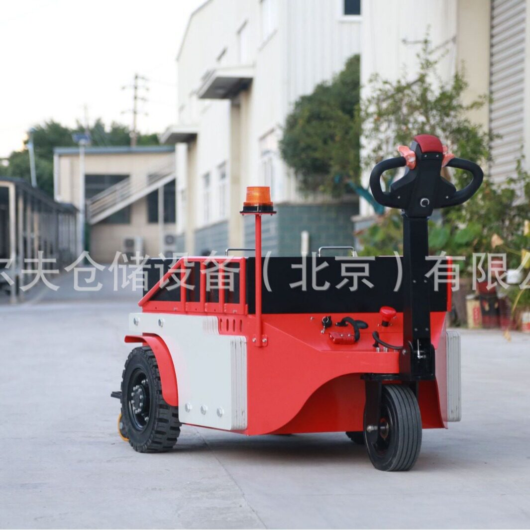 普尔夫20吨重型步行式手拉式手扶式电动牵引车牵引车头拖头牵引头