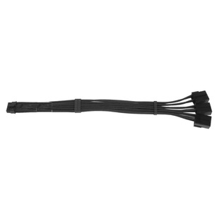 3090ti显卡专用延长线12 30厘米16AWG编网线 4转3x8p带线梳