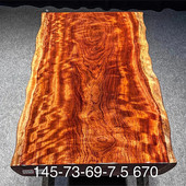 精品黑线闪光影巴花大板 145 7.5