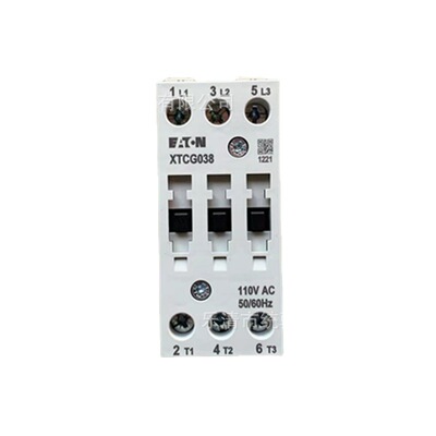 EATON伊顿穆勒 XTCG038C00E2交流接触器38A 110V50/60HZ
