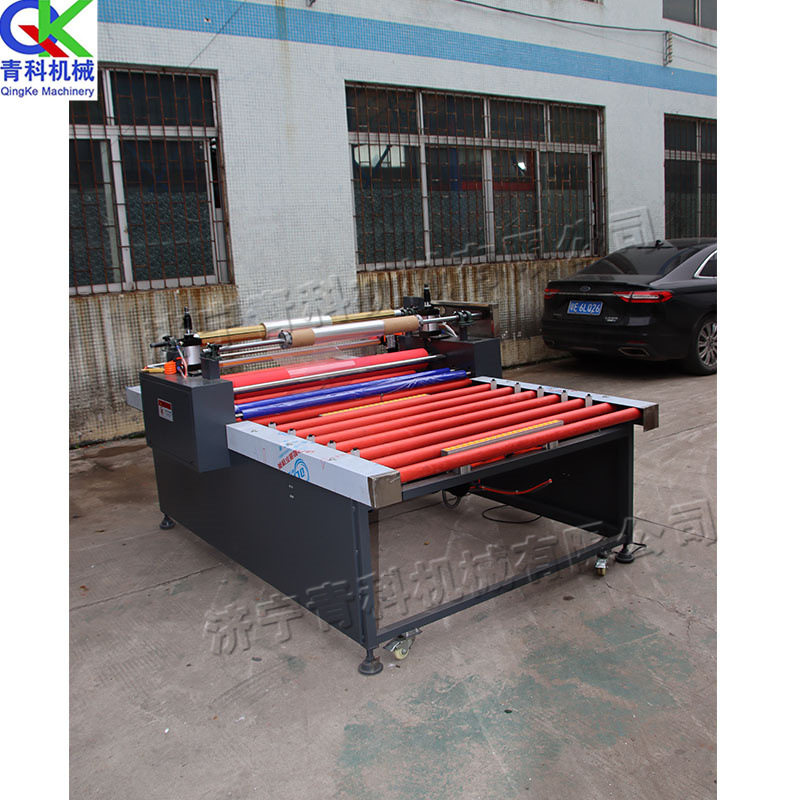 台式自动覆膜机 家居出橱柜门窗玻璃贴膜机 淋浴房玻璃粘膜机