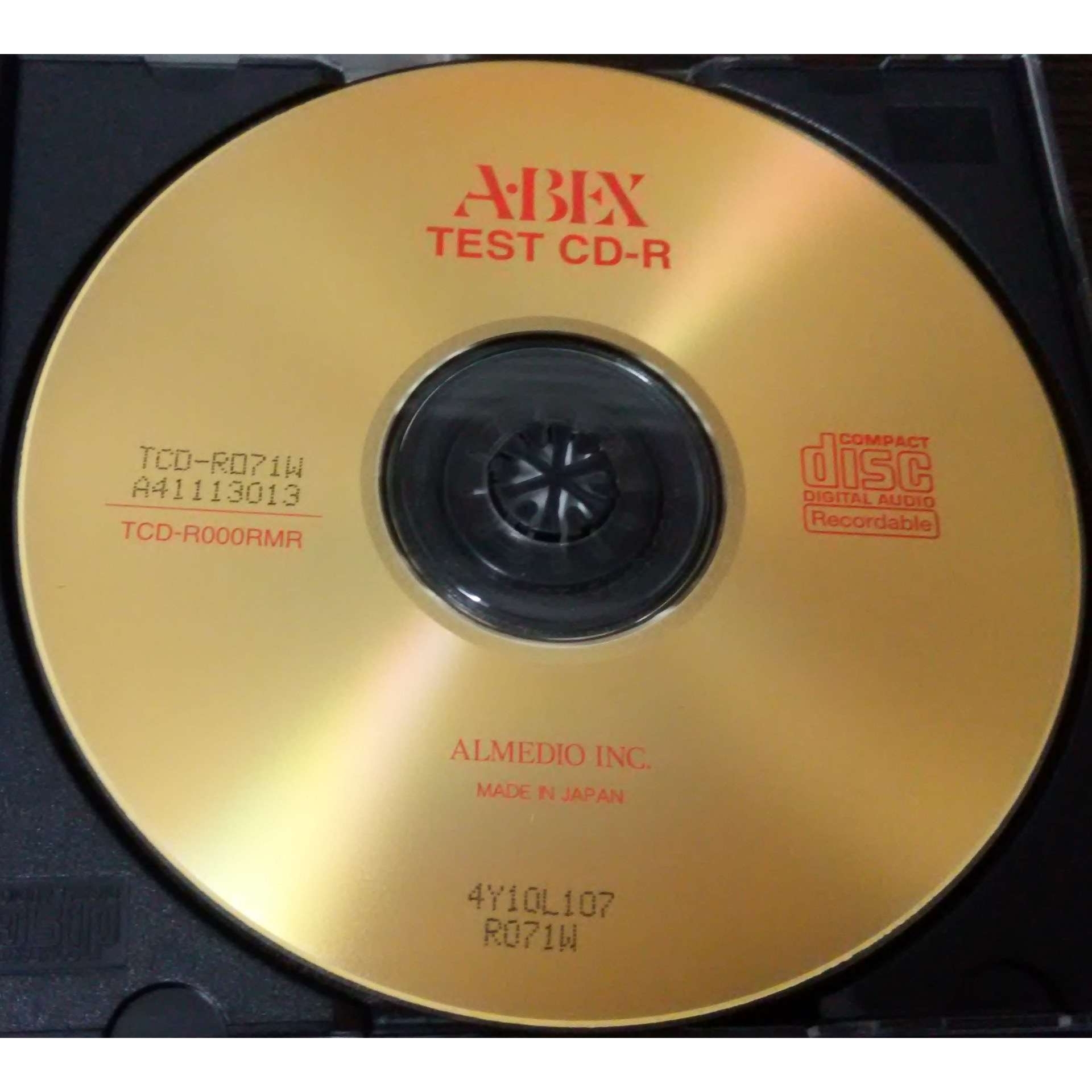 ABEX测试碟TCD-R021W TCD-R025W TCD-R032W TCD-R071W TCD-R070W