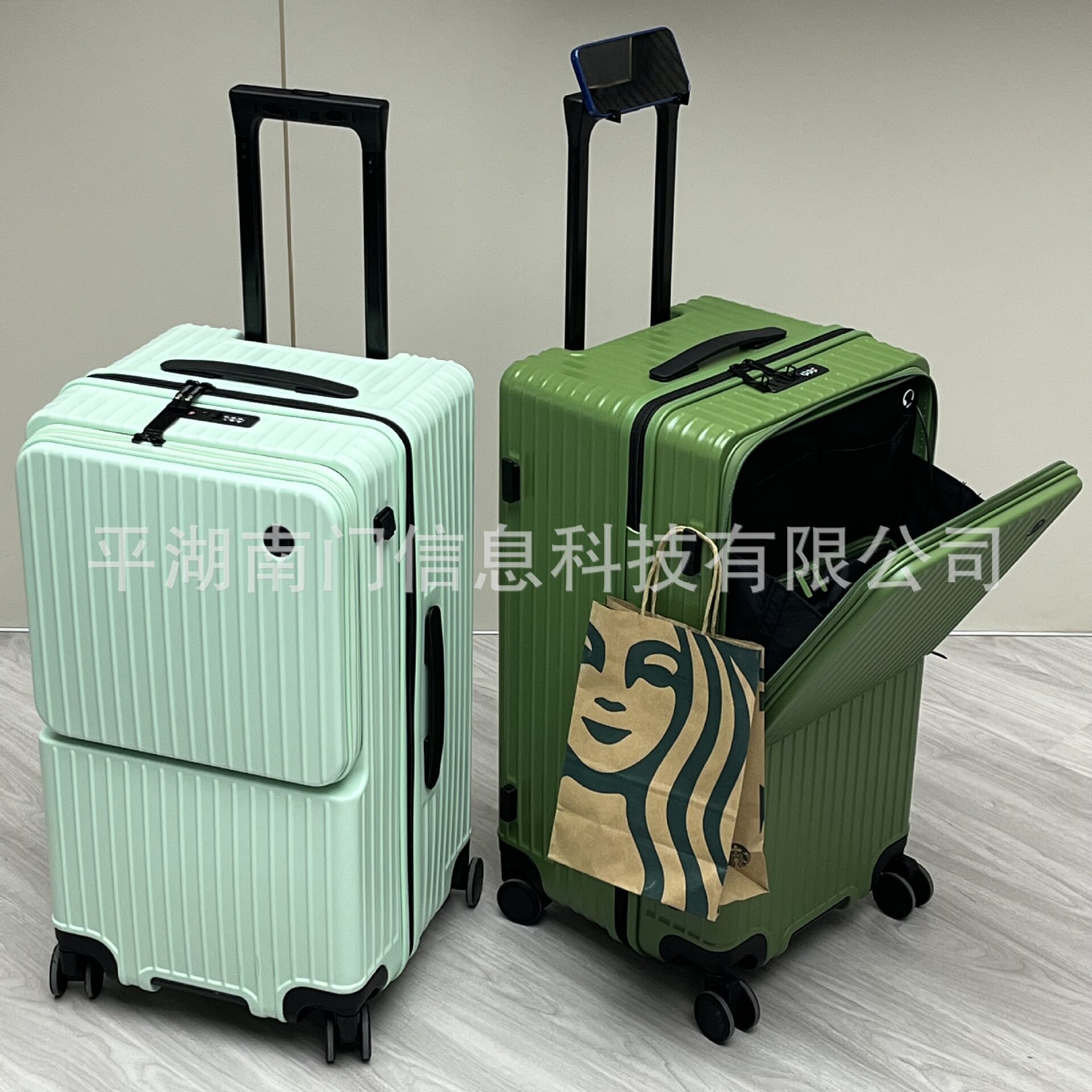 出口加厚大容量TSA锁行李箱