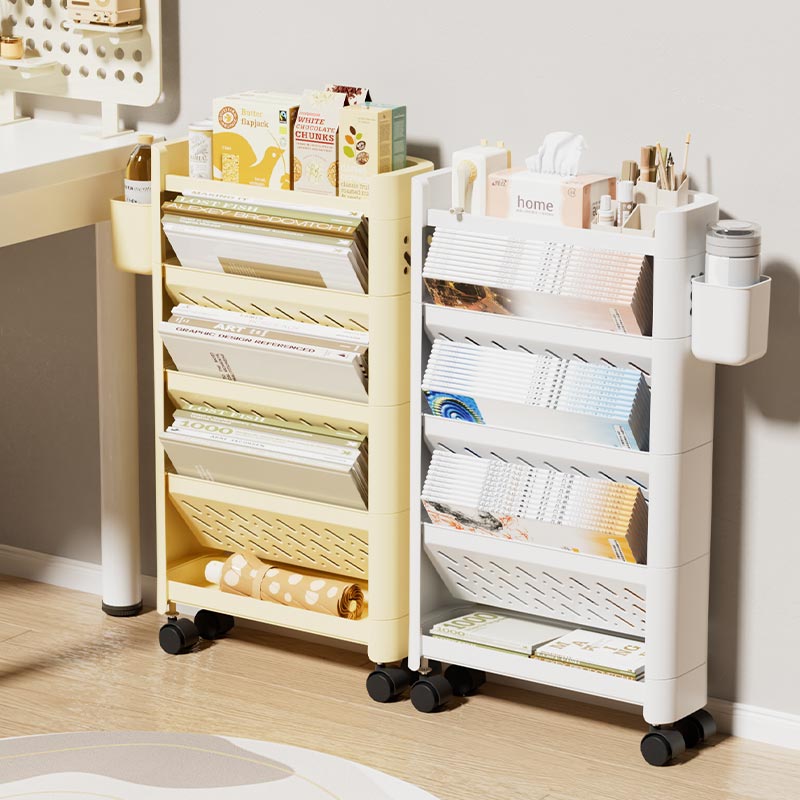 速发小推车带物架桌下书包动纳神器学生宿舍可移收书架整理架子置