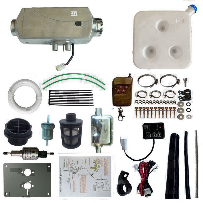 12V/24V铝壳驻车柴油暖风机