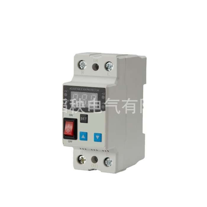 自复式过欠压保护器过压欠压过流家电保护器220V 63a手动合闸开关