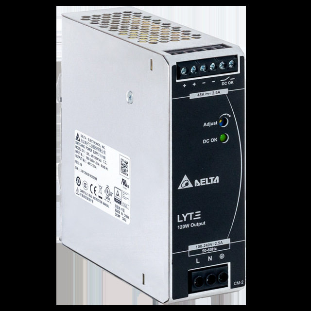 /开关电源/导轨版型电源DRL-24V240W1AA电源供应器24V480W台达