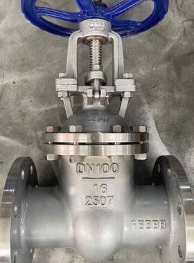 Z41Y-16V双相钢2507法兰闸阀 双相钢楔式闸阀 2205明杆升降式闸阀