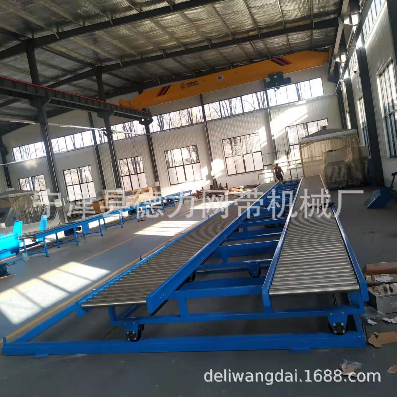 滚筒链条输送线顶升移栽机 3D图纸 机械设计三维图3D模型素材