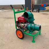 汽油推车款 6寸离心泵城市排涝防汛抽水机190动力排污灌溉污水泵