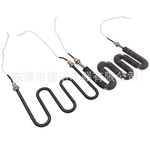 不锈钢M型干烧散热片加热管，W型散热翅片加热管800材料电热厂家