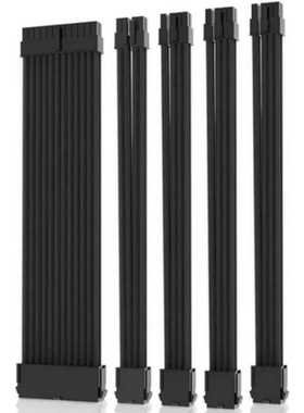 5条装  编网主板24PIN CPU 8PIN 显卡8PIN延长线 30cm电脑延长线