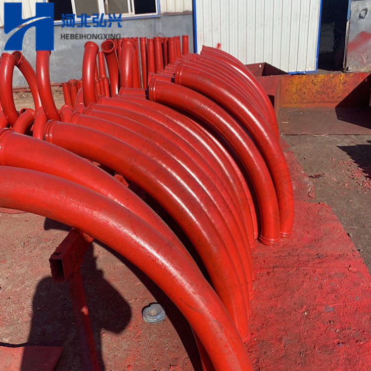 R1000*90高压无*缝6个厚地泵弯管 ST52加厚地泵弯管