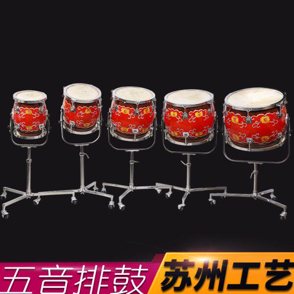 苏州五音排鼓民乐团五音连鼓苏州民族乐器打击乐器定音鼓花盆排鼓