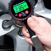 酷莱普高精度胎压表气压表可放气汽车测轮胎压力数显加气表打气枪