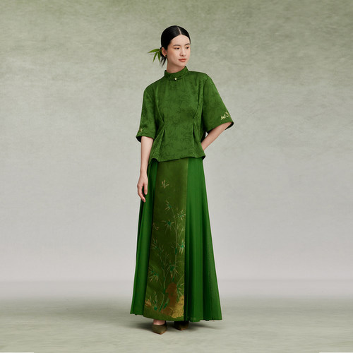 织造司旗舰店竹影罗华