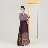 鱼升龙门妆花版 织造司原创明制汉服两件套夏季 马面裙上衣搭配半裙