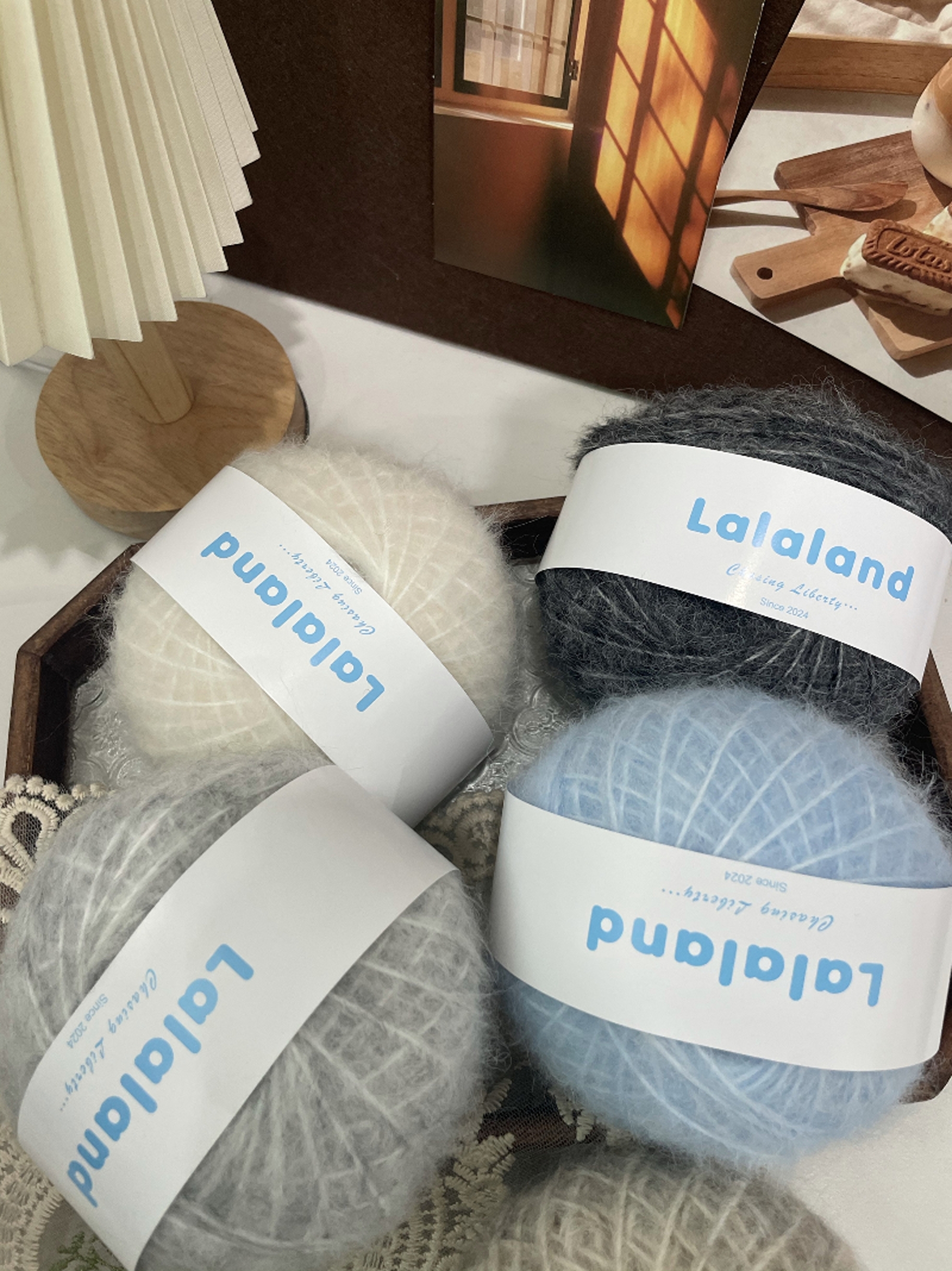 Mohair羊驼毛马海毛线diy手工围巾帽子手套大肠发圈钩织手工毛线