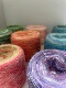 50克 渐变喷毛纱段染长距离马海毛中粗钩织diy毛衣帽子围巾包包