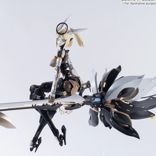 和模线 核诚治造 罗莎计划 机娘 星花百合MK3 拼装模型