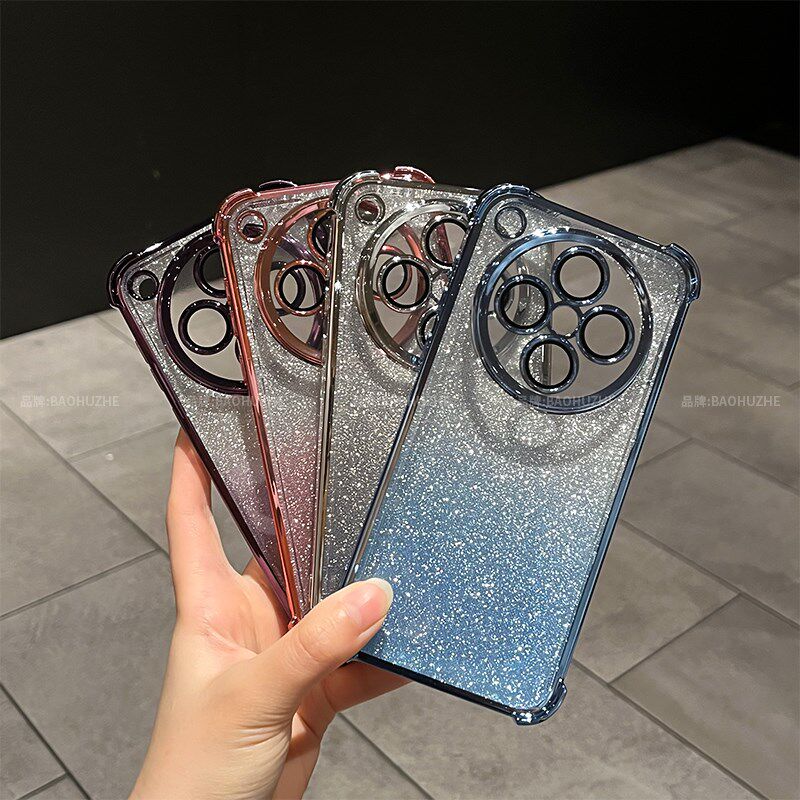 闪粉气囊适用oppofindx8手机壳findx8pro新款findx7四角防摔ultra