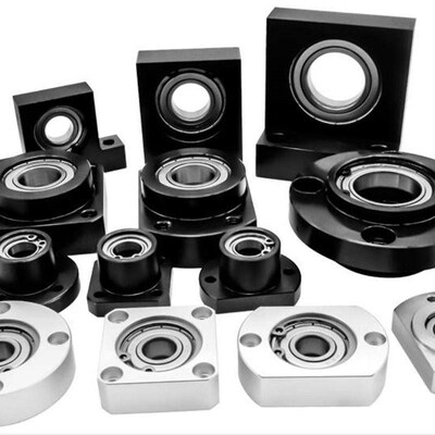 轴承座组件/带挡圈双轴承型 BqFP01/02/11/12/21/22-6800ZZ-L20