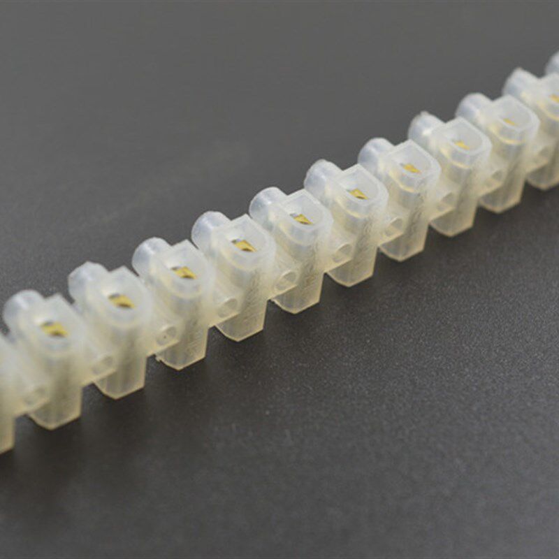 X3-0512尼龙接线端子5A 12位 阻接线燃端子排 可剪短尼龙接线柱