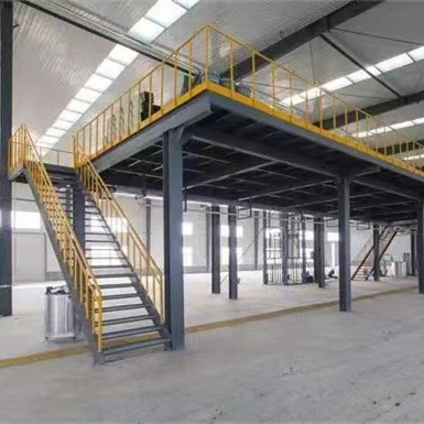 重型货架钢结构平台仓储货架 承重仓库货架厂家二层阁楼平台货架