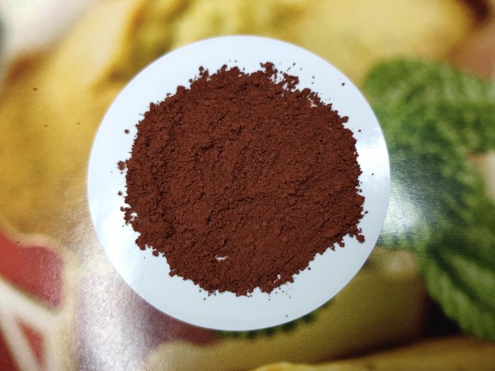 赭石粉 赭红250g矿物颜料 国画岩彩唐卡矿彩壁画者石 赤铁矿 赭色