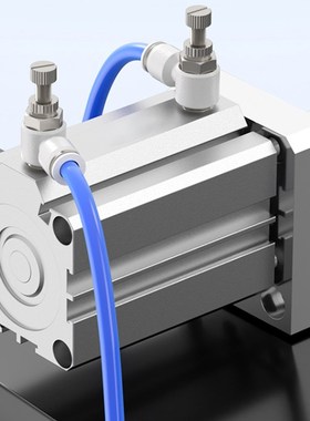 亚德客薄型气缸SDAh12/16/20/25/32/40/50/63/80/100-10*20X50X10